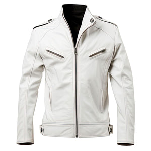 White High Street Racer Jacket