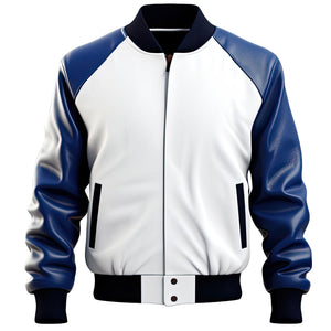 White Camden Bomber Jacket