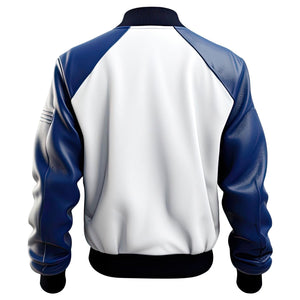 White Camden Bomber Jacket