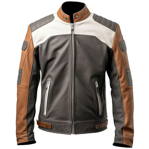 Quilted Moto Rider Jacket — side view