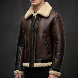 Brown Sterling Bomber Jacket
