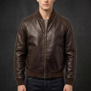 Brown Richmond Bomber Jacket