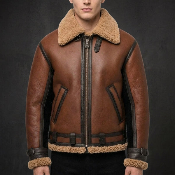 Sterling Aviator Shearling Jacket
