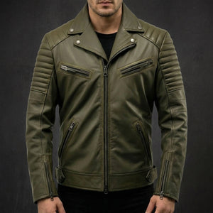 Army Green Scooter Jacket