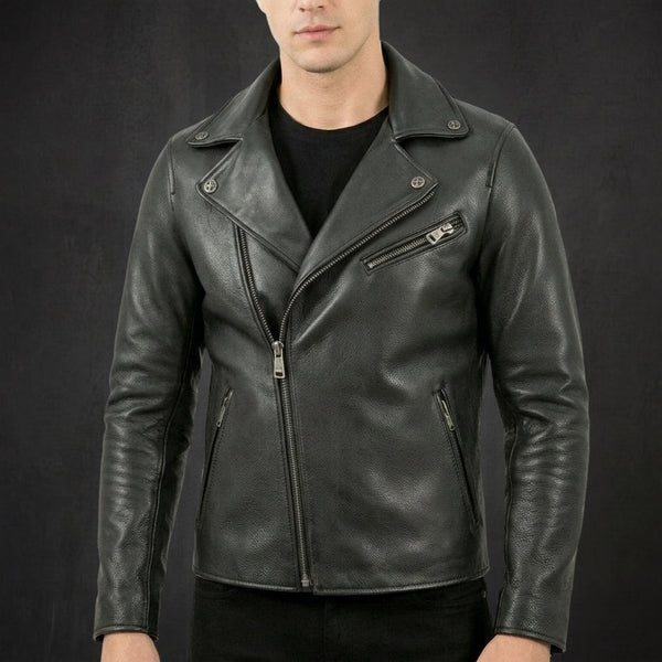Black Brando Moto Jacket