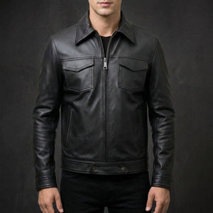 Black Trucker Jacket