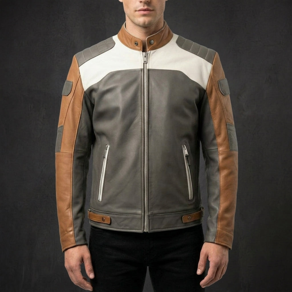 Quilted Moto Rider Jacket