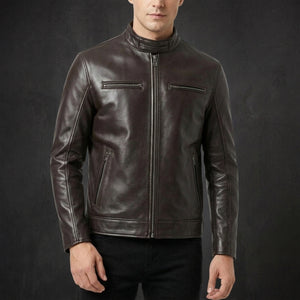 Smoke Grey Motorcycle Jacket